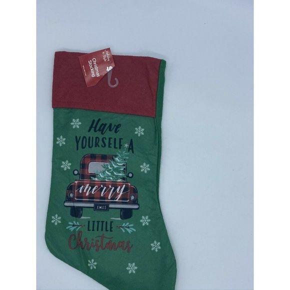 Christmas stocking have a yourself a merry little Christmas - Picture 2 of 6